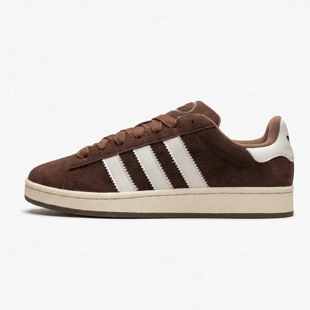 adidas campus brown vorax Adidas Campus Brown em camurça premium castanha com design clássico Adidas Originals e sola de borracha resistente.