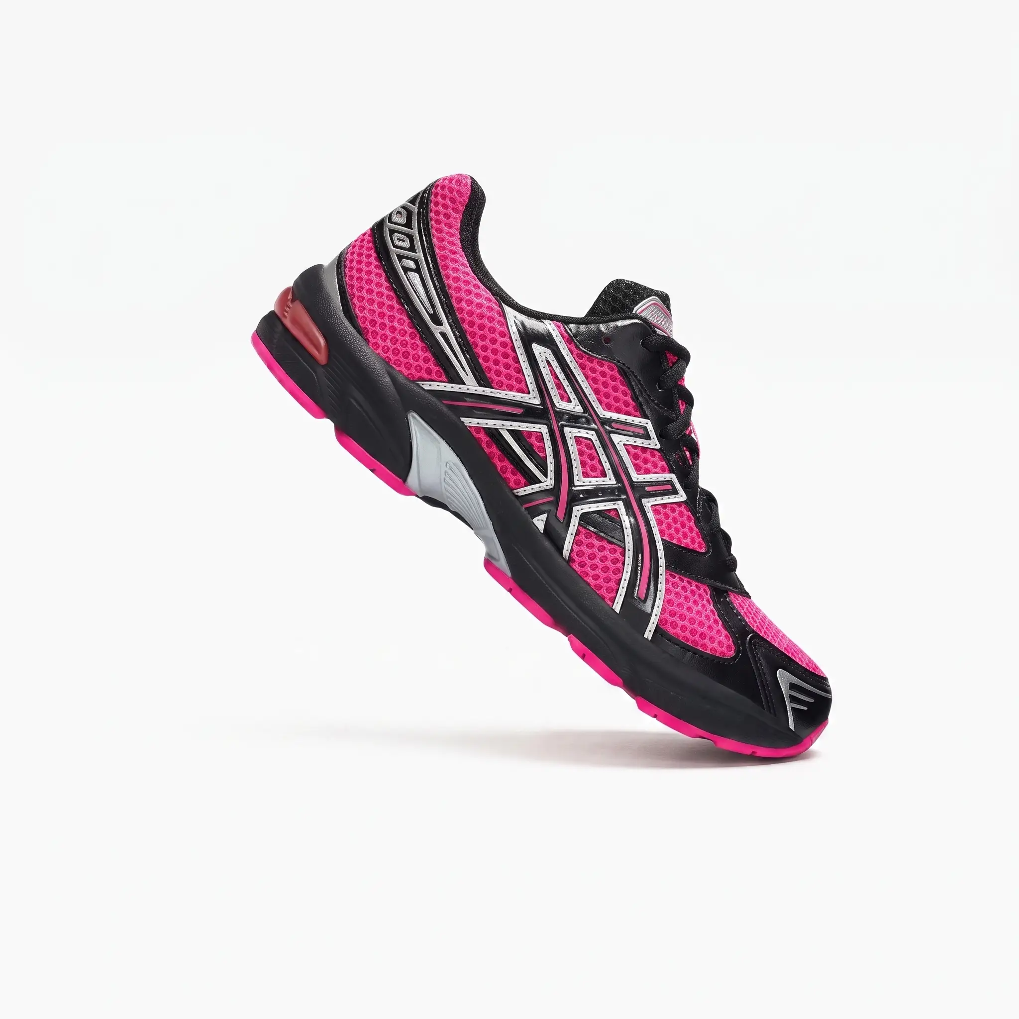 asics gel 1130 pink glo side style view vorax Detalhes das Asics GEL-1130 Pink Glo com materiais de alta qualidade