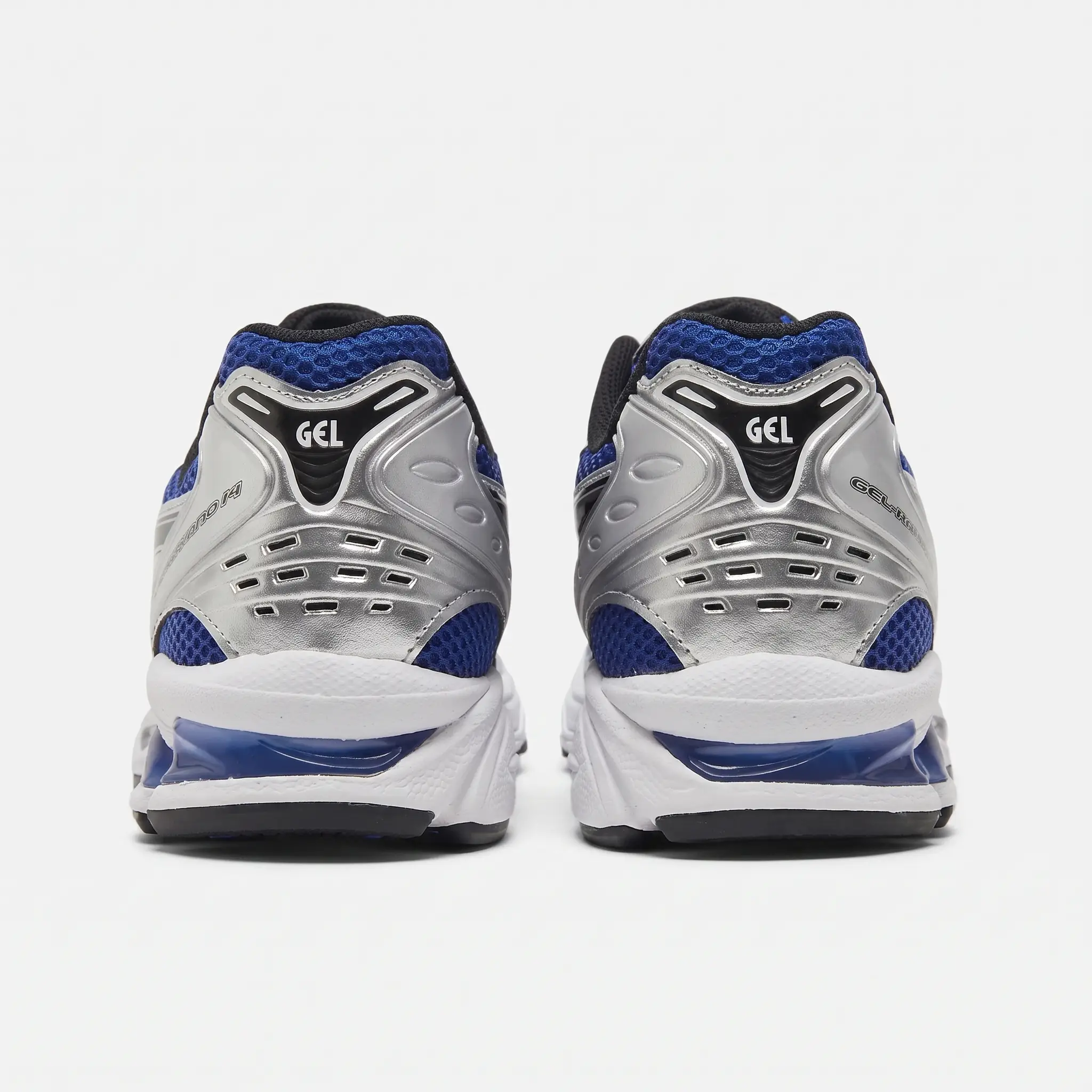 asics gel kayano 14 monaco blue back side view vorax Detalhes das Asics Gel Kayano 14 Monaco Blue com materiais de alta qualidade