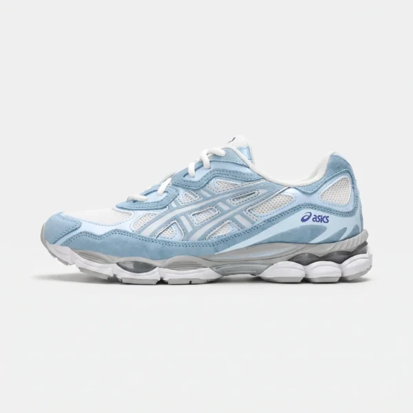 Asics Gel Kayano Cream Arctic Sky – Vista Lateral