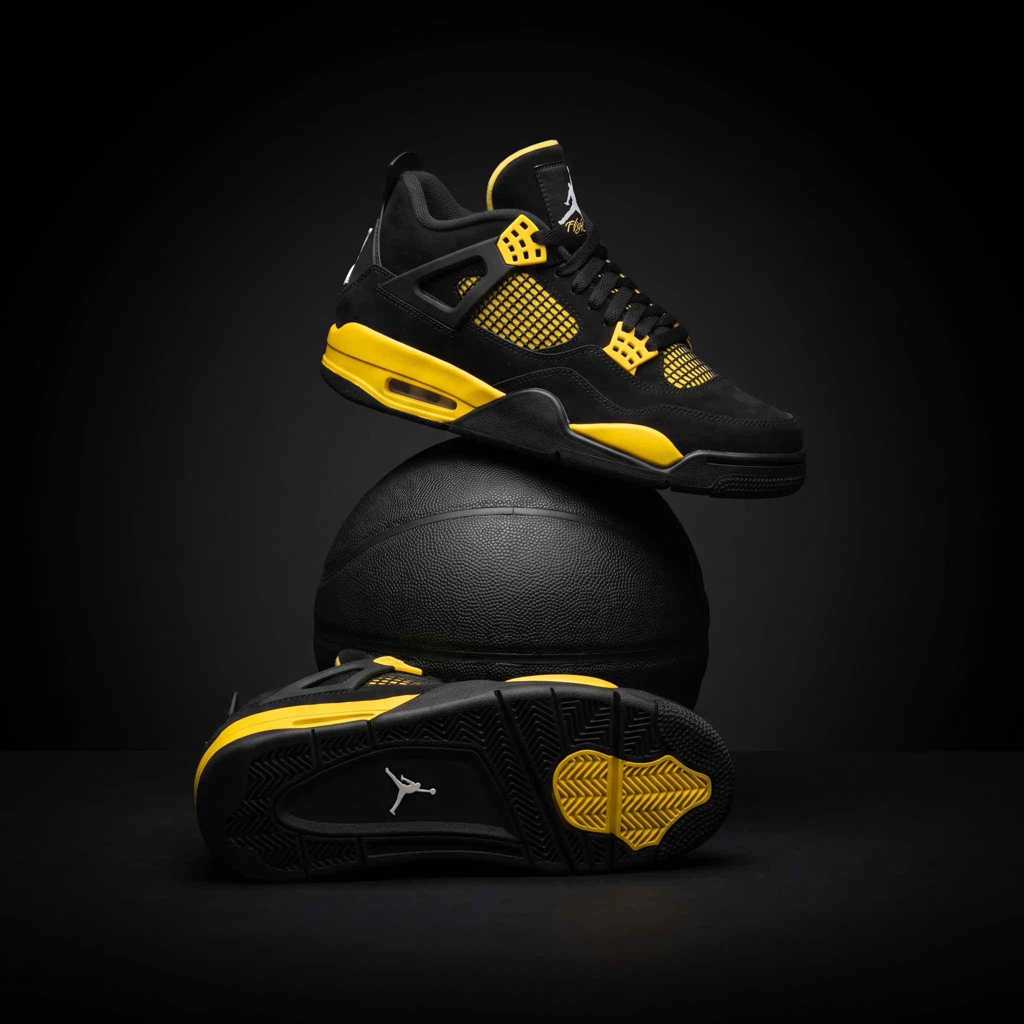 HOME black and yellow jordan 4 collections vorax