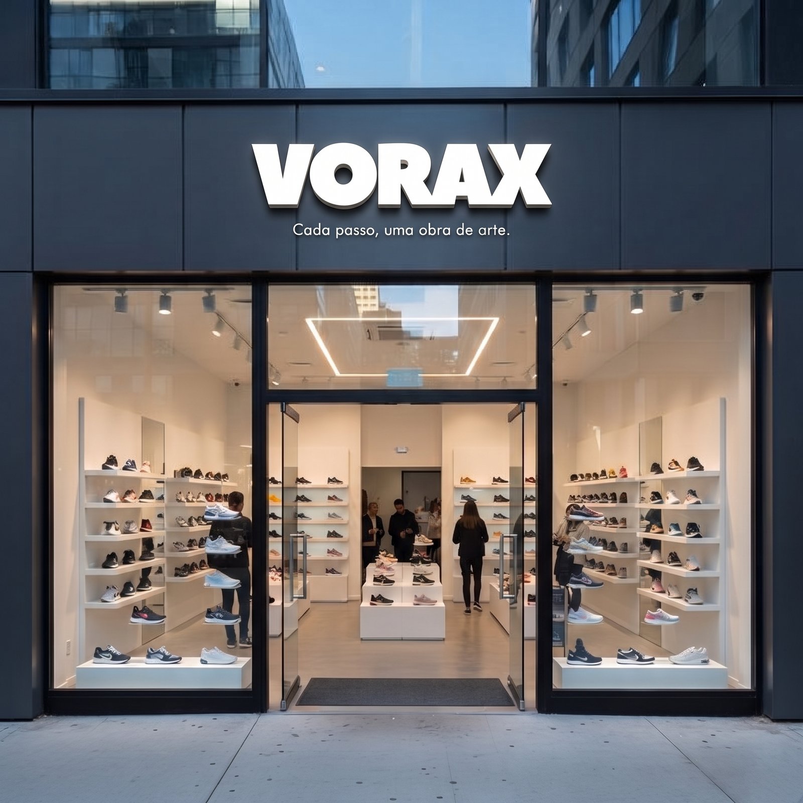 luxury sneaker boutique storefront 2k 202607242123