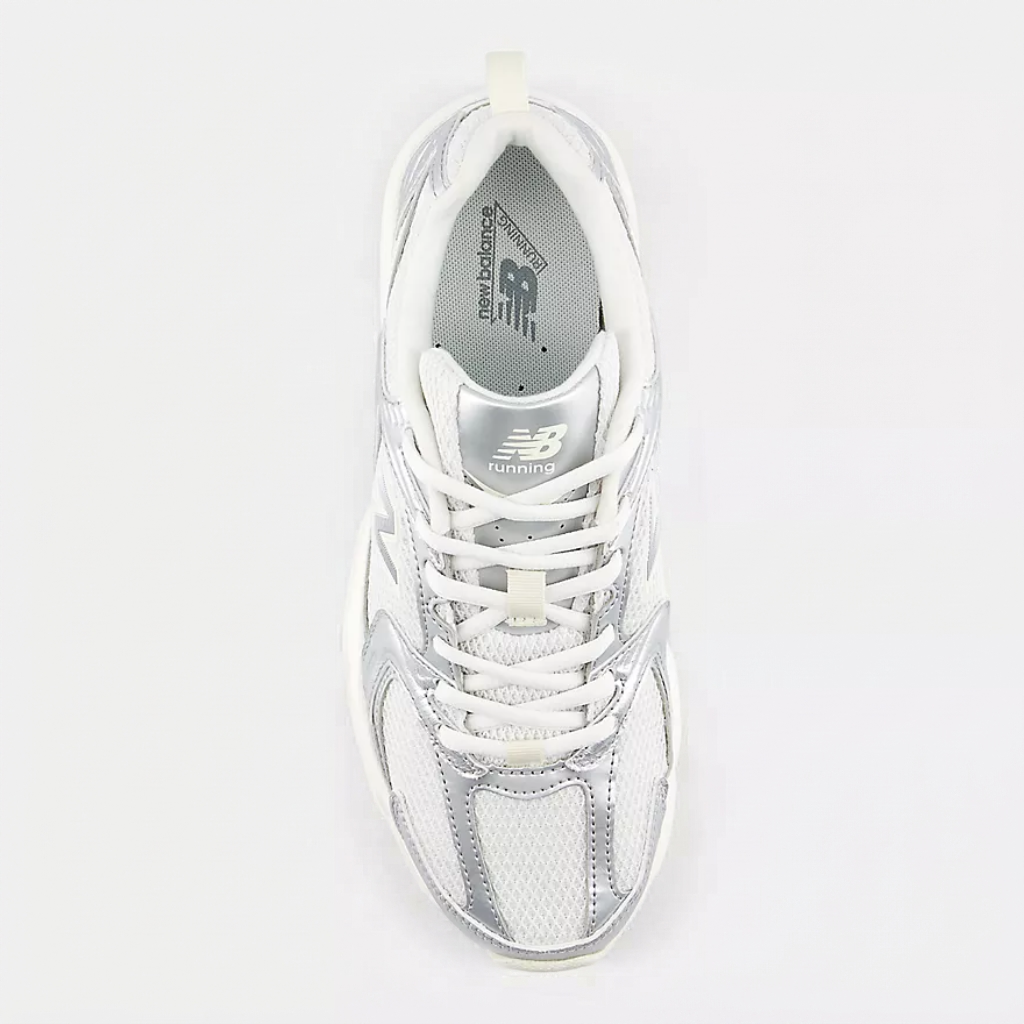 New Balance 530 Silver Metallic vista superior New Balance 530 Silver Metallic vista superior