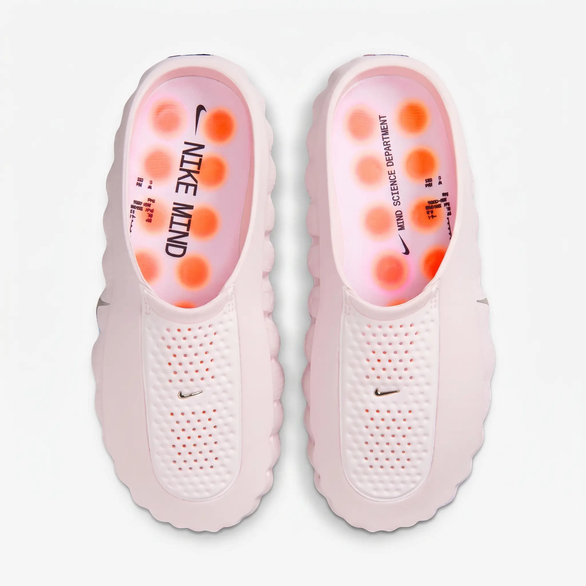 nike mind 001 slide pearl pink vorax Nike Mind 001 Slide Pearl Pink com design moderno e sola antiderrapante