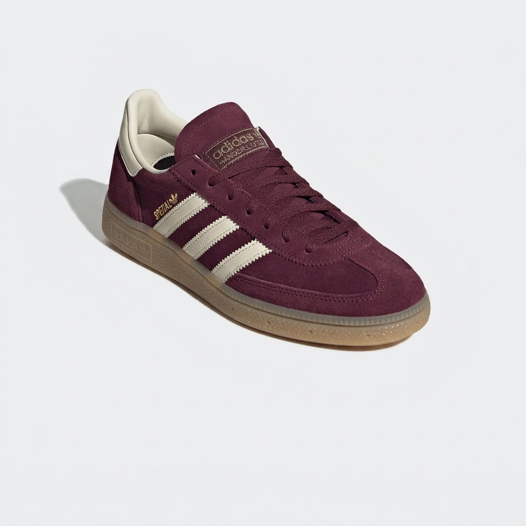 O sneaker perfeito para um estilo casual e intemporal. Ténis Adidas Spezial Shadow Maroon para homem com interior acolchoado e conforto para uso diário.