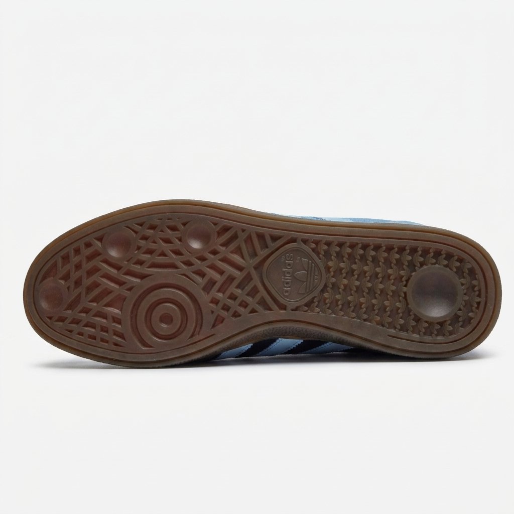 Um sneaker elegante para qualquer ocasião. Ténis Adidas Spezial Navy para homem com interior acolchoado, logótipo Spezial dourado e conforto premium.