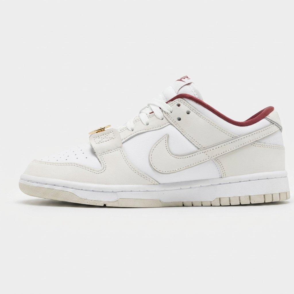 Nike Dunk Just Do It em pele premium com design exclusivo e acabamento de elevada qualidade. Nike Dunk Just Do It em pele premium com design exclusivo e acabamento de elevada qualidade.