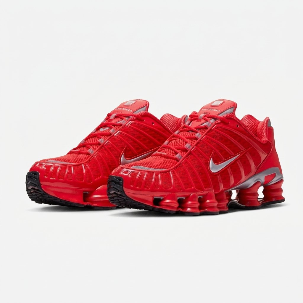 Ténis Nike Shox TL Red para homem com amortecimento Nike Shox e excelente conforto. Ténis Nike Shox TL Red para homem com amortecimento Nike Shox e excelente conforto.