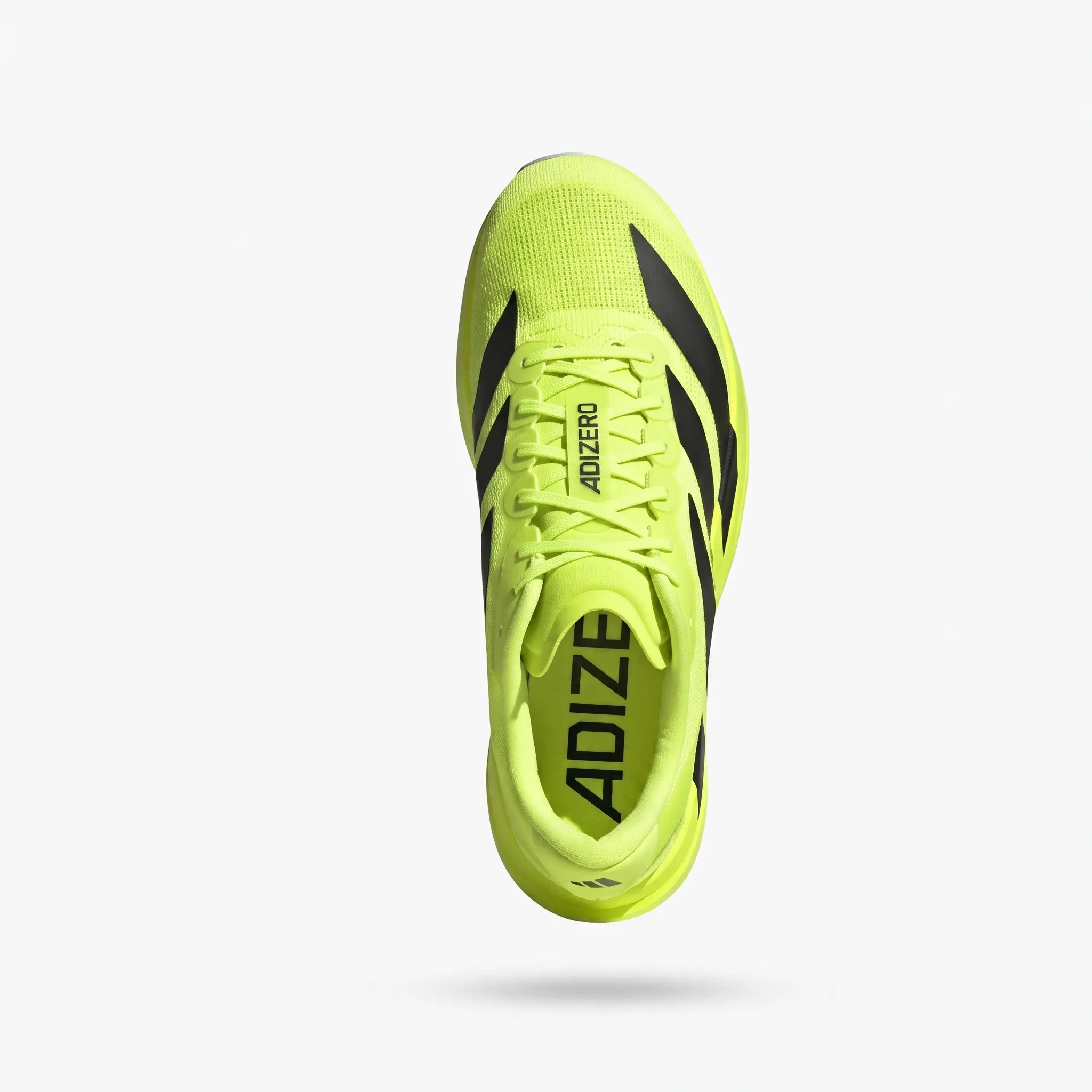 Adidas Adizero Evo SL Yellow Black – Vista Superior Adidas Adizero Evo SL Yellow Black vista superior.