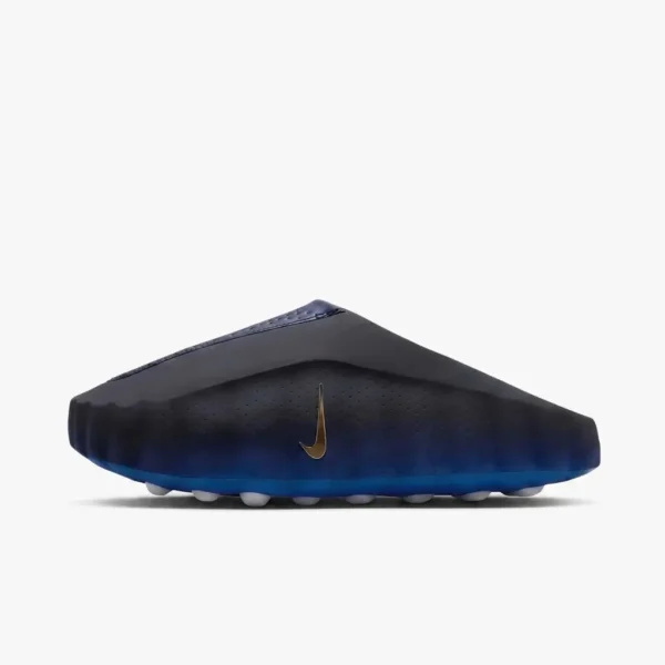 nike mind 001 slide blue royal exterior side view with modern design