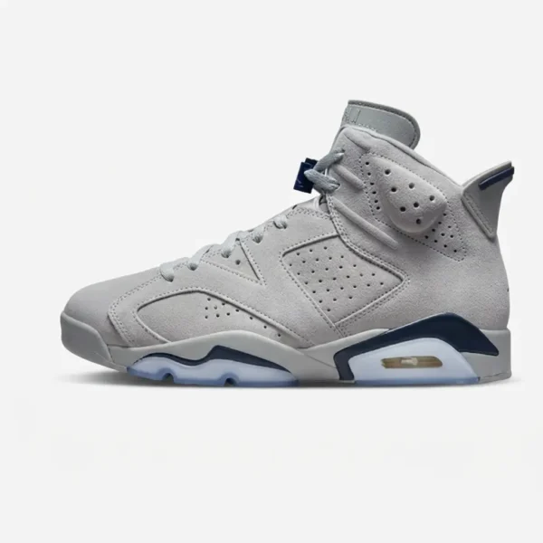 Air Jordan 6 Georgetown cinzento e azul