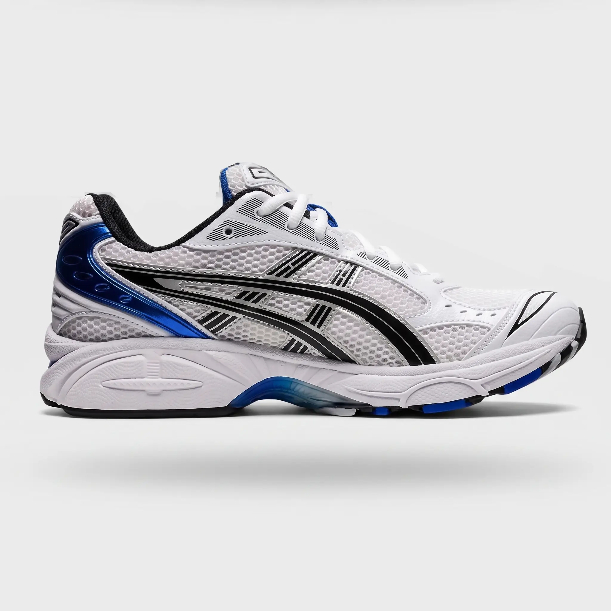 ASICS Gel-Kayano 14 Tuna Blue – Vista Lateral Interior ASICS Gel-Kayano 14 Tuna Blue vista lateral interior.