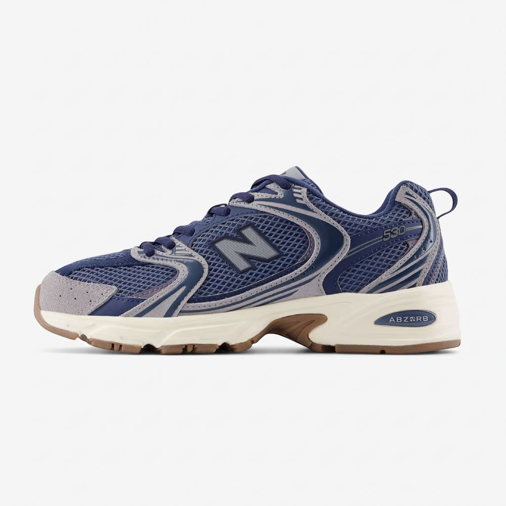 New Balance 530 Navy Vintage New Balance 530 Navy Vintage vista lateral