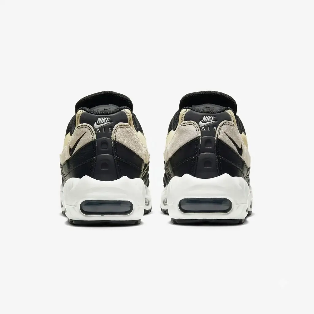 nike air max 95 black champagne back nike air max 95 black champagne back
