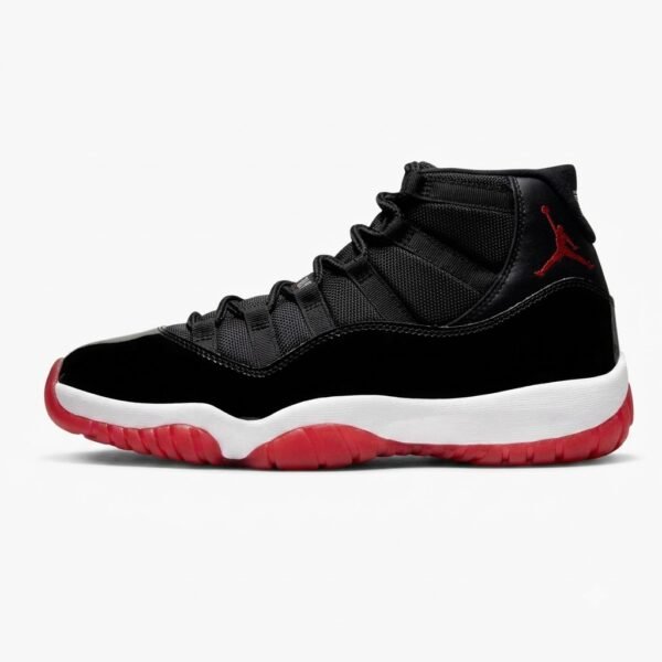 Air Jordan 11 Bred sneakers Jordan pretas e vermelhas