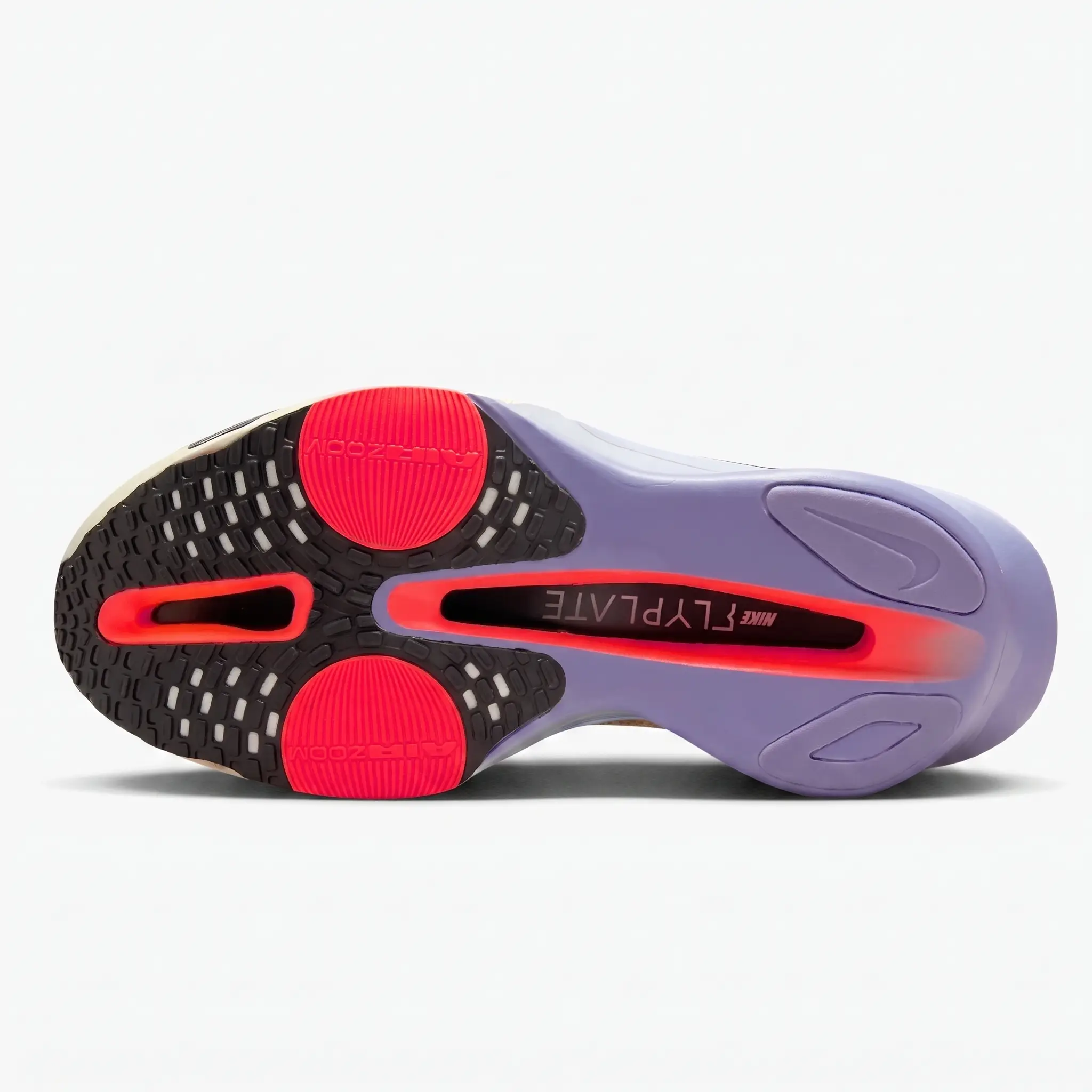 Nike Air Zoom Alphafly 3 Coconut – Sola Sola dos Nike Air Zoom Alphafly 3 Coconut com elevada aderência.