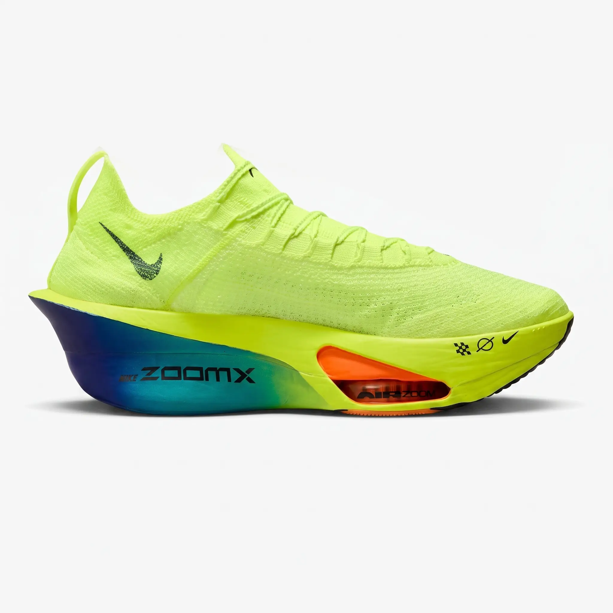 Nike Air Zoom Alphafly 3 – Vista Lateral Interior Nike Air Zoom Alphafly 3 vista lateral interior.