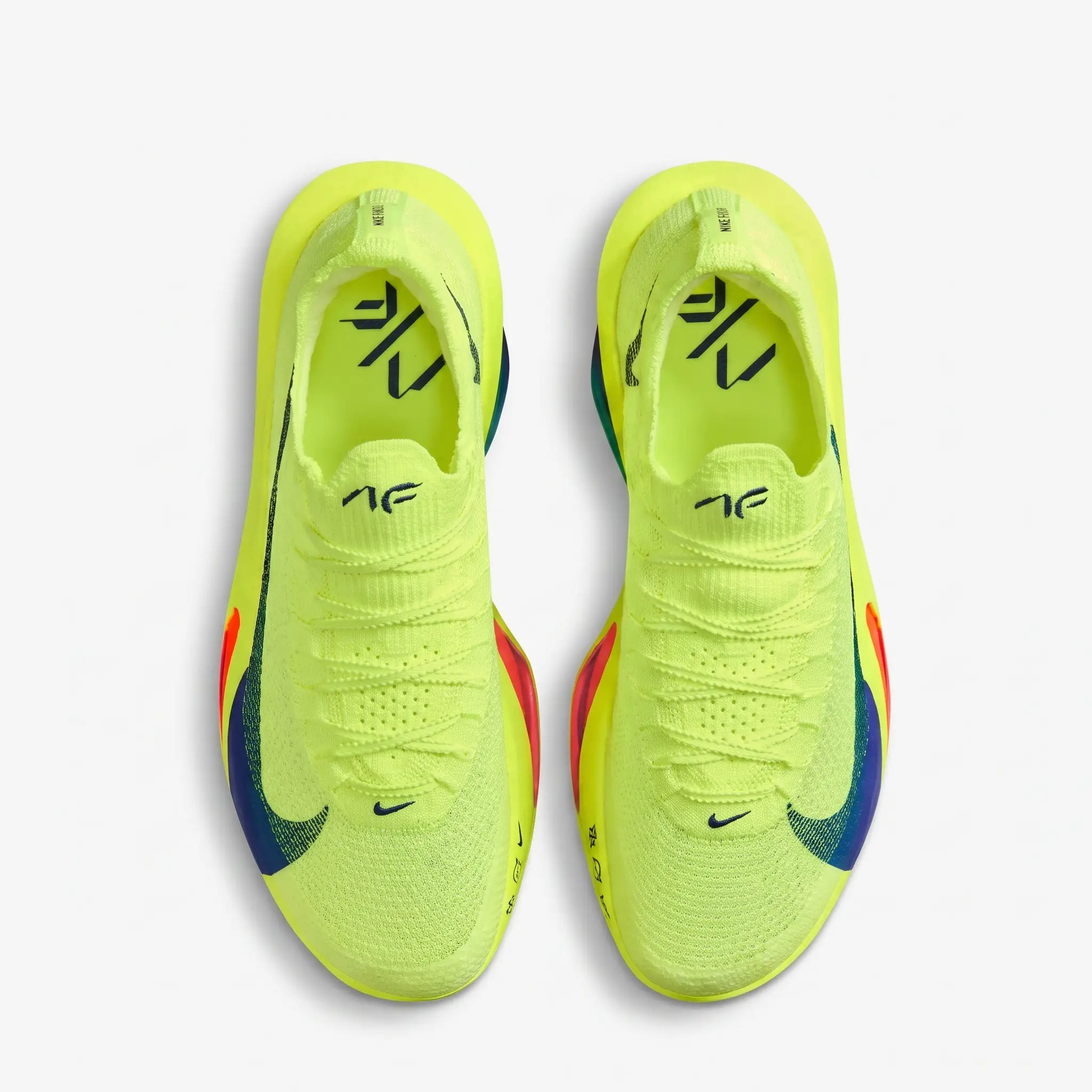 Nike Air Zoom Alphafly 3 – Vista Superior Nike Air Zoom Alphafly 3 vista superior.