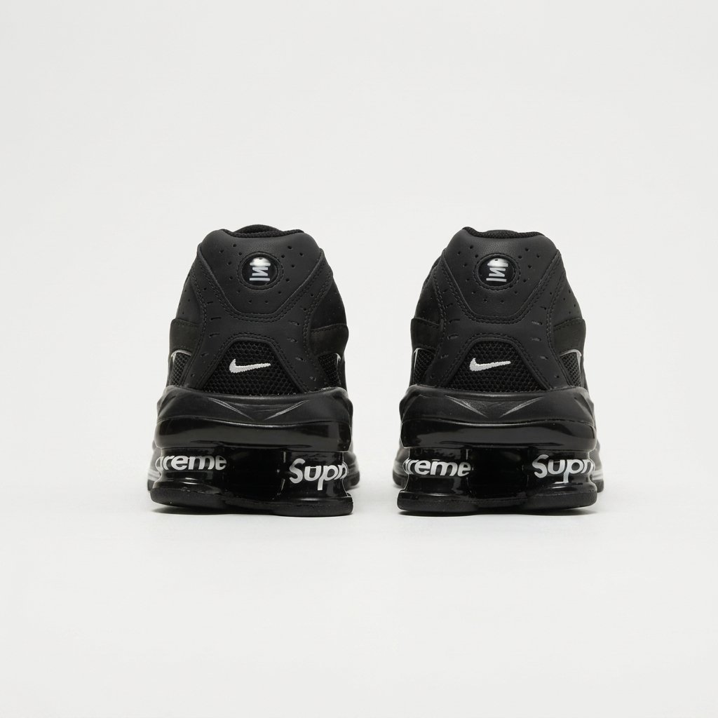 Ténis Nike Shox Ride 2 Supreme Black para homem com tecnologia Nike Air e sistema Shox. Ténis Nike Shox Ride 2 Supreme Black para homem com tecnologia Nike Air e sistema Shox.