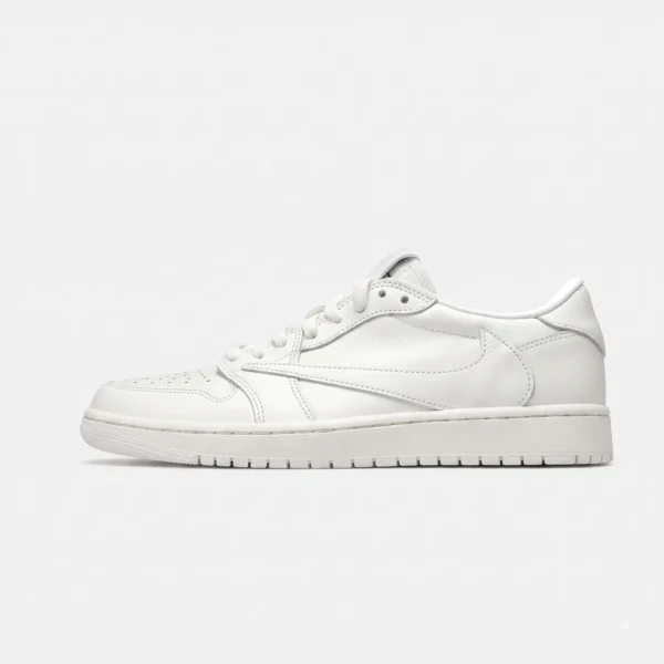 Travis Scott x Air Jordan 1 Low OG White Party branca