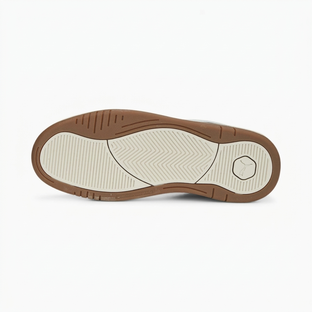 detalhe puma 180 dark brown white PUMA 180 Dark Brown White estilo urbano