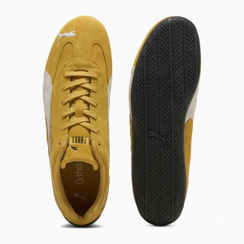 puma speedcat og yellow estilo urbano Puma Speedcat OG Yellow para looks urbanos Vorax