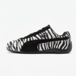 Ténis Puma Speedcat Zebra — Pelo Estampado Preto e Branco