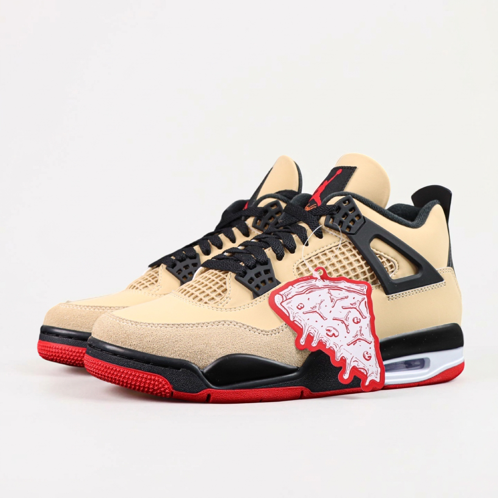 Air Jordan 4 Mushroom - Acessório Exclusivo Air Jordan 4 Mushroom com pingente Jumpman derretido