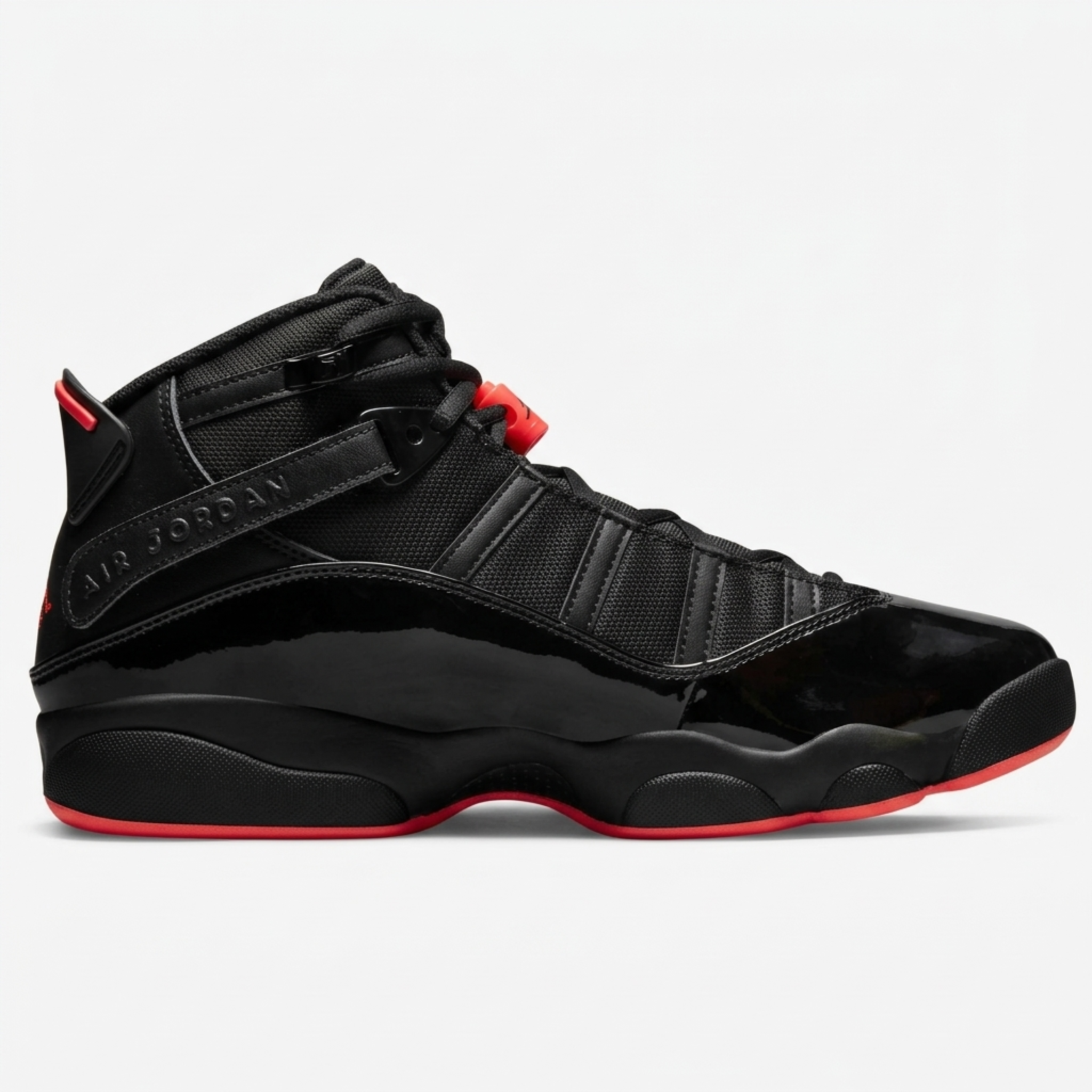 vista lateral de jordan 6 rings black infrared vista lateral de jordan 6 rings black infrared
